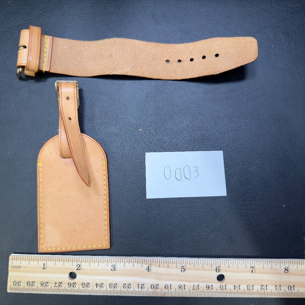 Authentic Louis Vuitton Lv Name Tag And Set Gem